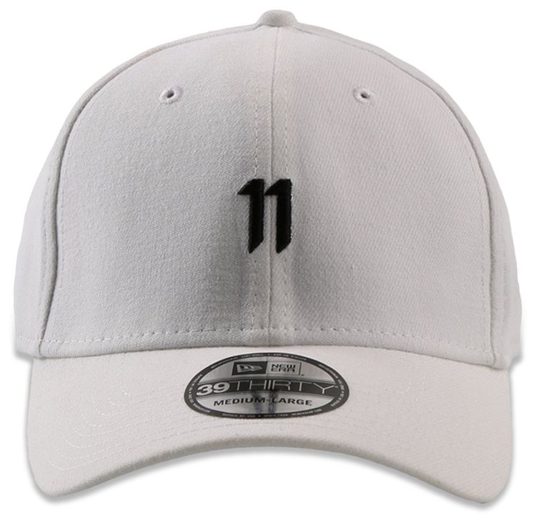 Boris Bidjan Saberi x New Era 39THIRTY 11 Logo Cap WhiteBlack