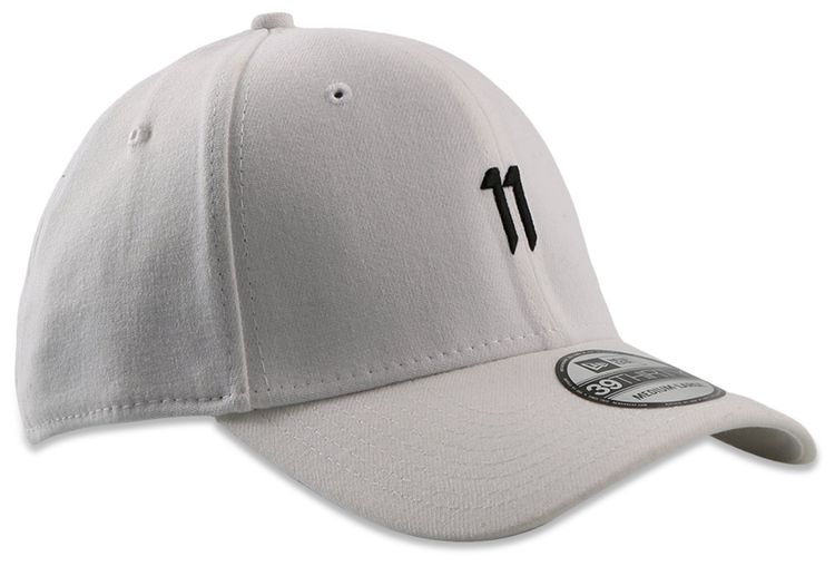 Boris Bidjan Saberi x New Era 39THIRTY 11 Logo Cap WhiteBlack