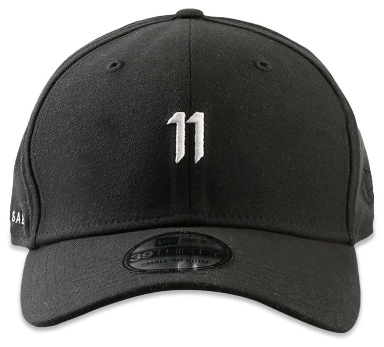 Boris Bidjan Saberi x New Era 39THIRTY 11 Logo Cap BlackWhite