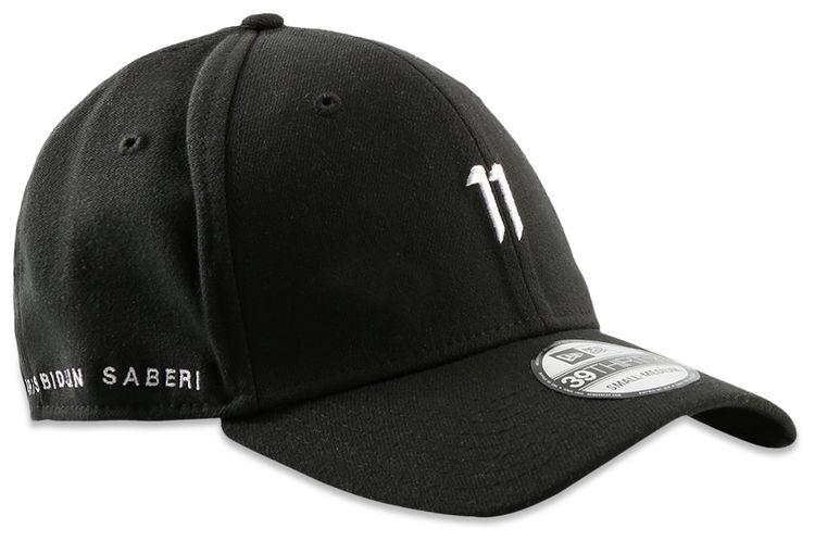 Boris Bidjan Saberi x New Era 39THIRTY 11 Logo Cap BlackWhite