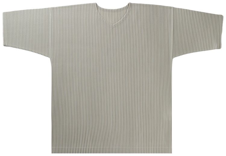 Homme Plisse Issey Miyake MC March T Shirt Frosty Grey