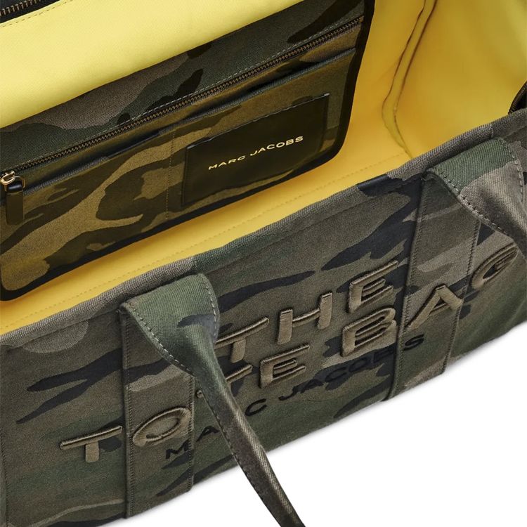 Marc Jacobs Large Camo Jacquard Tote Bag CamoMulticolor