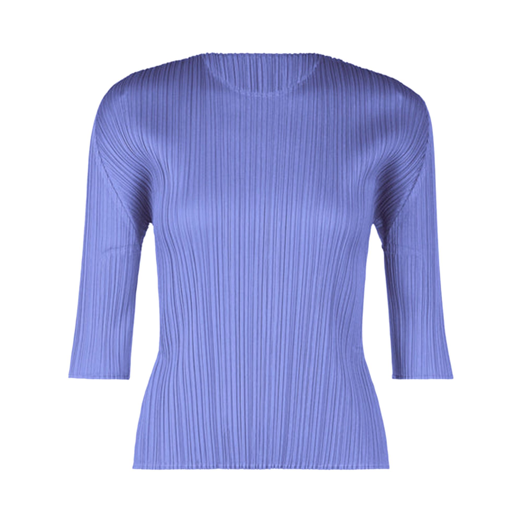 Buy Pleats Please Issey Miyake MC March Shirt 'Steel Blue