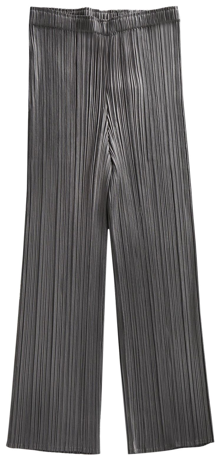 Pleats Please Issey Miyake Basics Pants Grey