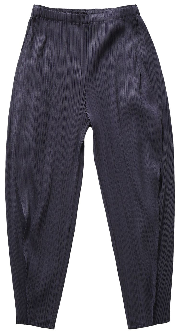 Pleats Please Issey Miyake Lantern January Pant Blue Black