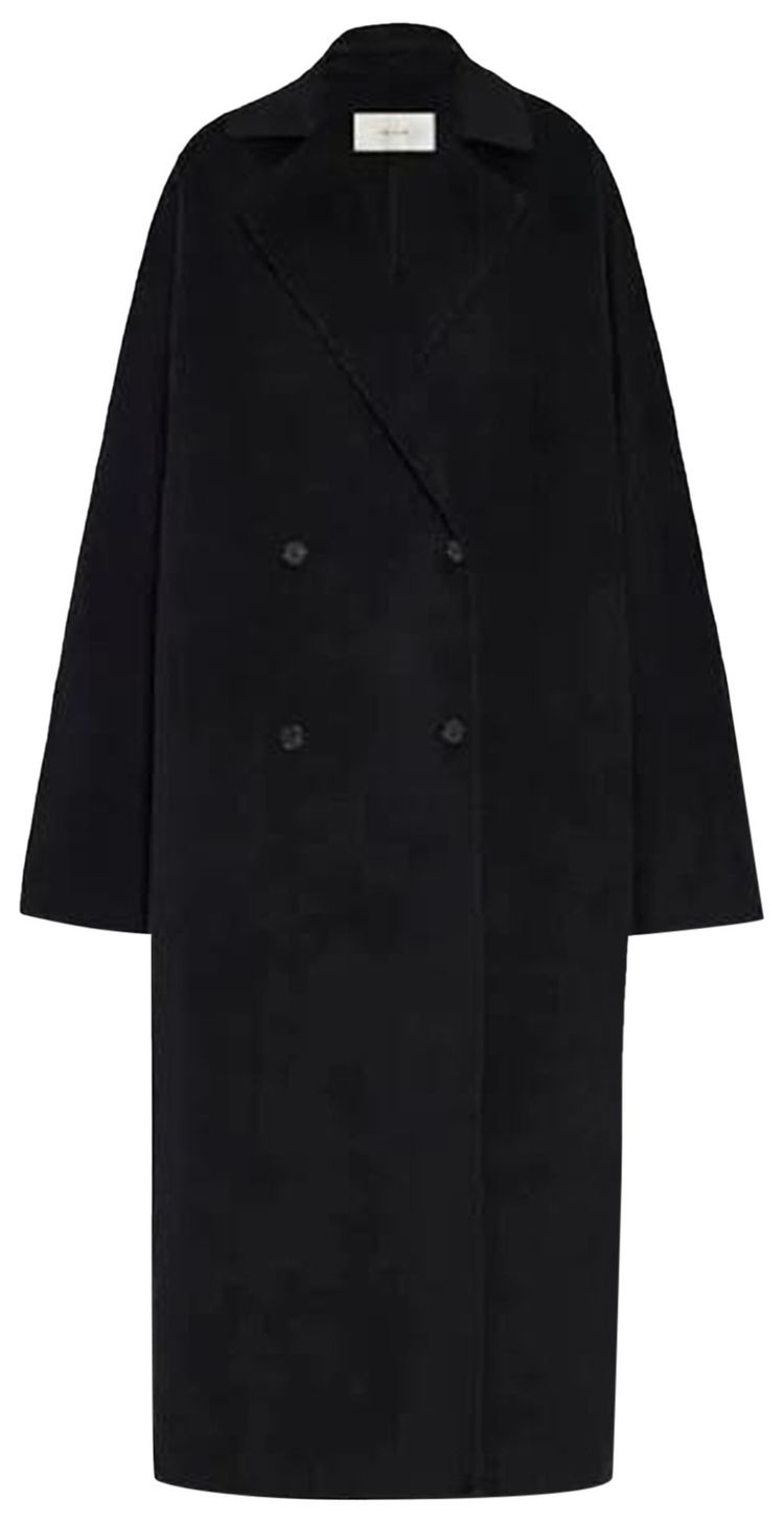 The Row Sablise Coat Black