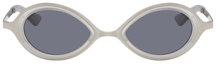 Song for the Mute The Goggle Sunglasses Brushed Silver