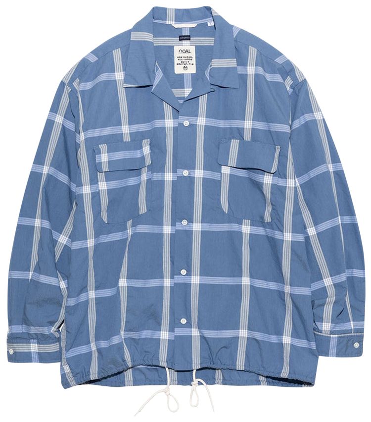 nanamica Palaka Check Shirt Blue