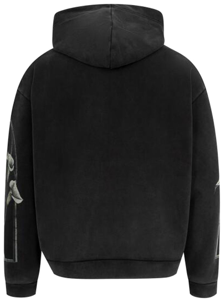 Who Decides War Calla Window Hooded Pullover Coal
