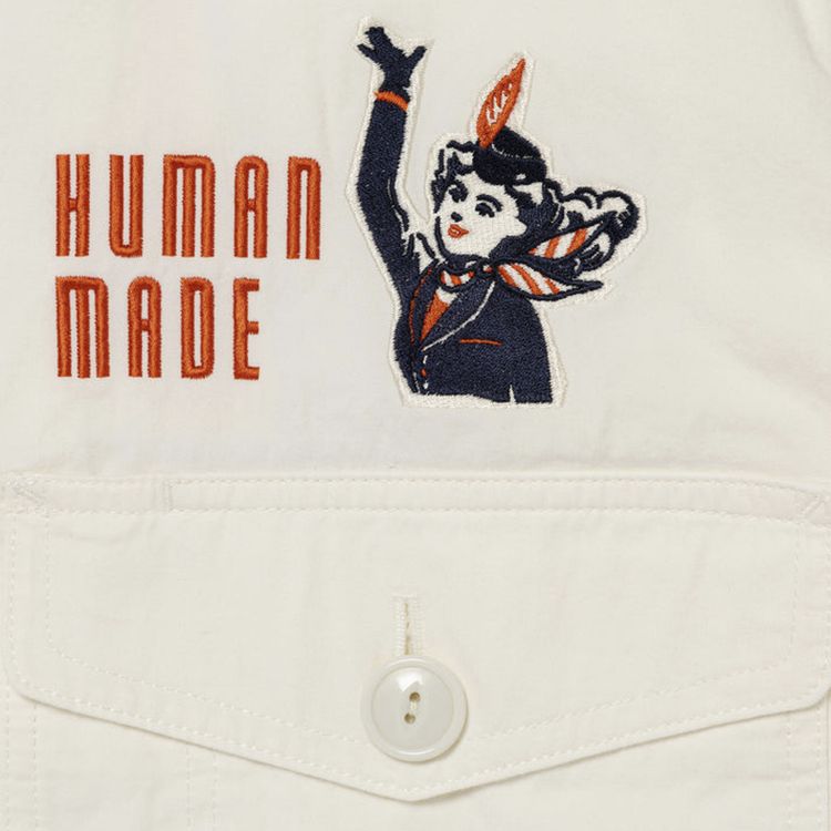 Human Made Drizzler Jacket White