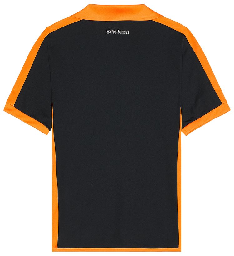 Wales Bonner Home Jersey Polo BlackOrange