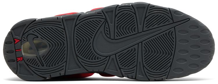 Nike Air More Uptempo Low Dark Grey Light Crimson