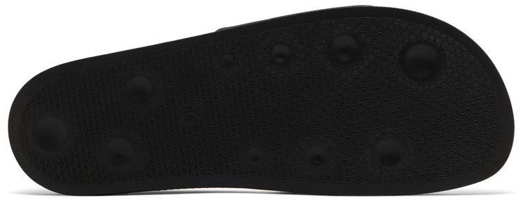 Off White Logo Print Slide Black Embossed