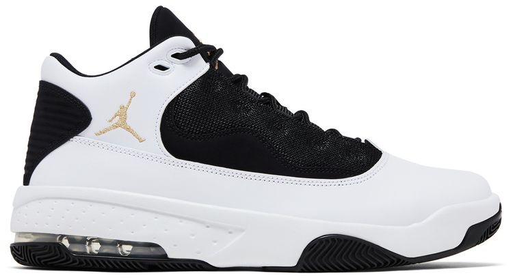 Air Jordan Max Aura 2 White Black Gold