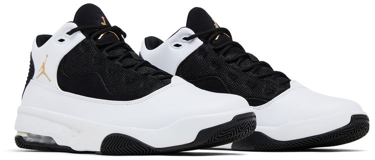 Air Jordan Max Aura 2 White Black Gold