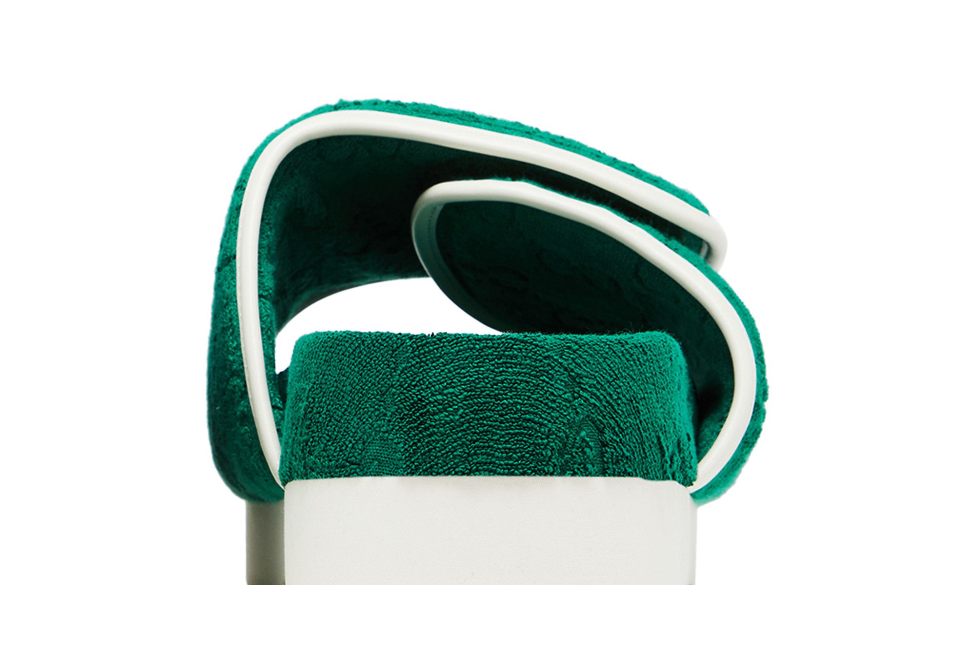 Buy Adidas x Gucci GG Platform Sandal 'Green Cotton Sponge
