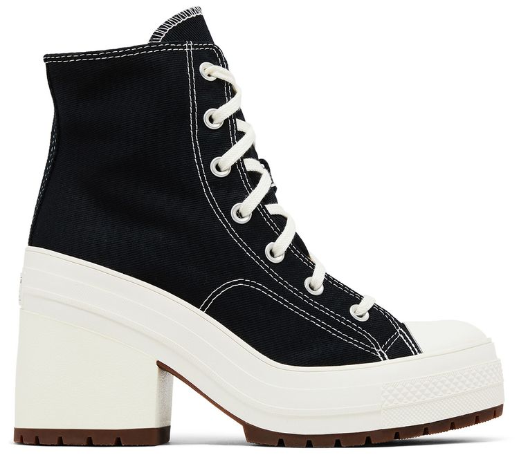 Chuck 70 De Luxe Heel High Black Egret