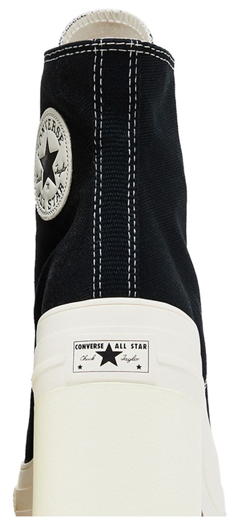 Chuck 70 De Luxe Heel High Black Egret