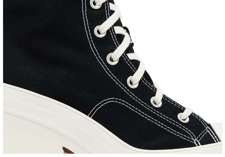 Chuck 70 De Luxe Heel High Black Egret
