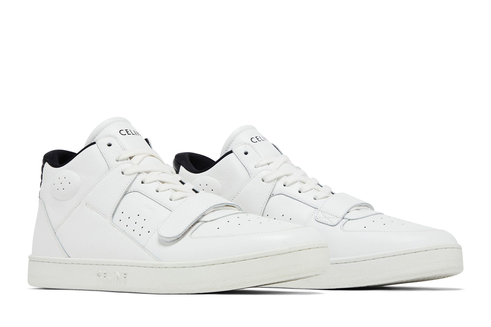 直営店買付!【CELINE】CT-02 MID スニーカー Optic White/Black Buy CELINE CT-02 Mid Sneaker 'Optic White Black