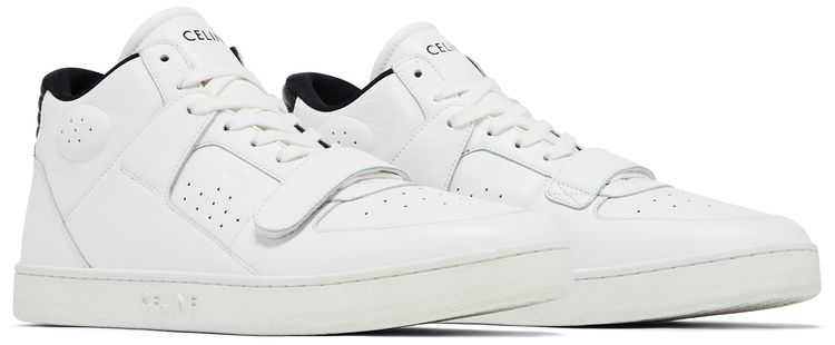 CELINE CT 02 Mid Sneaker Optic White Black