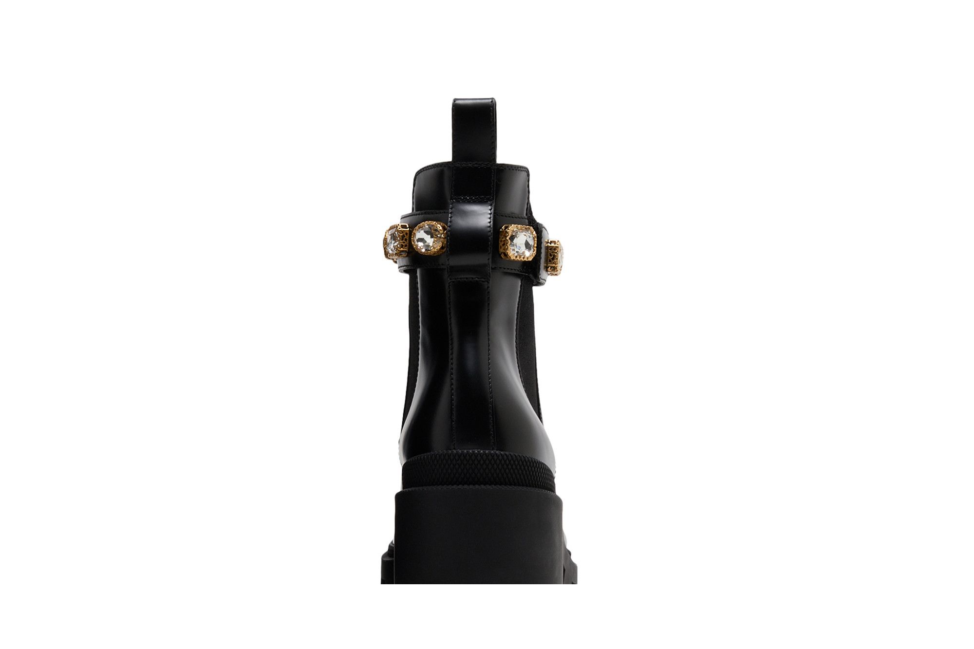 Buy Gucci Wmns Leather Ankle Boot 'Belt - Black' - 550036 DKS00