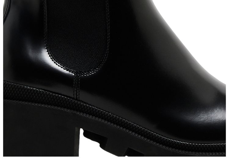 Gucci Wmns Leather Ankle Boot Belt   Black