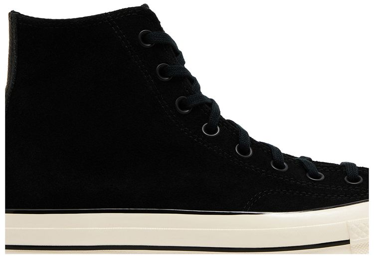 Converse Chuck 70 Suede High Black Egret