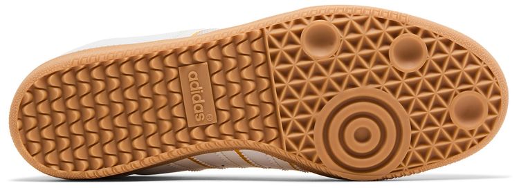 Adidas Samba OG Two Tone Stripes   Crew Yellow