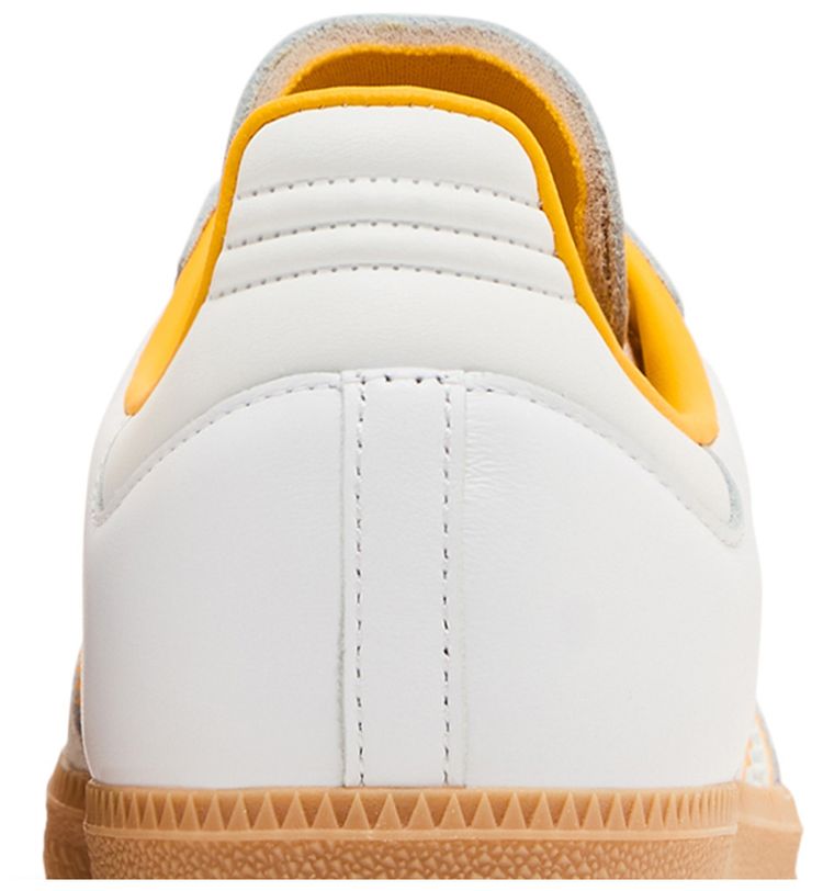 Adidas Samba OG Two Tone Stripes   Crew Yellow