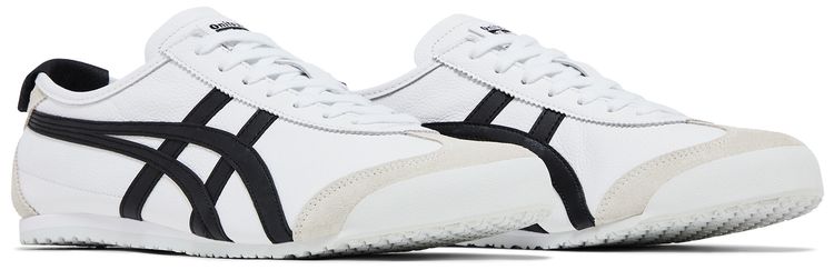 Mexico 66 White Black Suede Toe