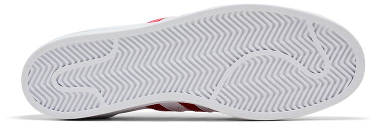 Adidas Superstar Footwear White Scarlet