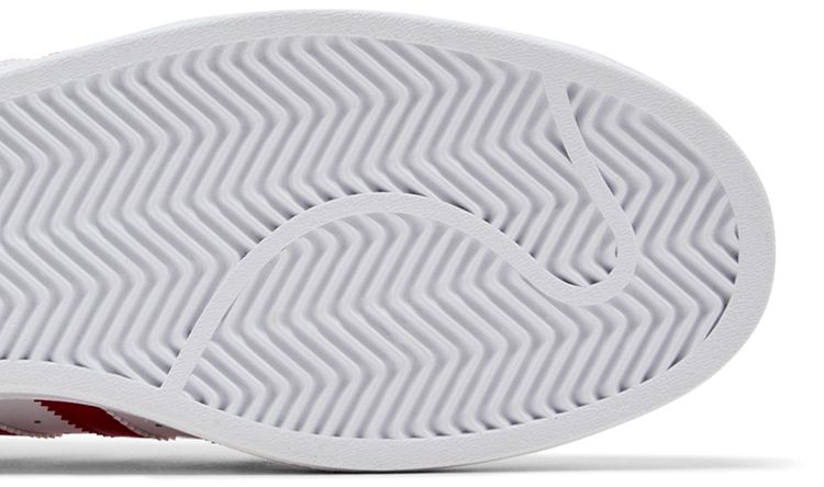 Adidas Superstar Footwear White Scarlet