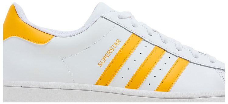 Adidas Superstar Adidas White And Yellow Trainers Buy Adidas