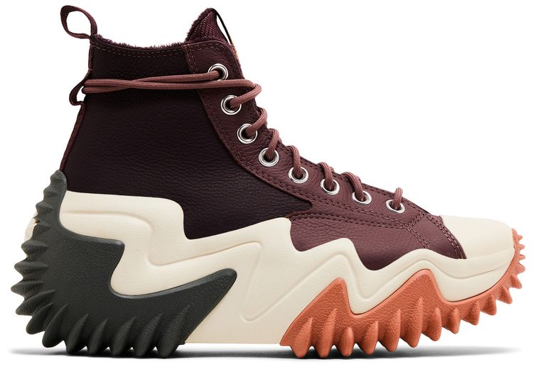 Converse Run Star Motion CX Platform Counter Climate High Black Cherry