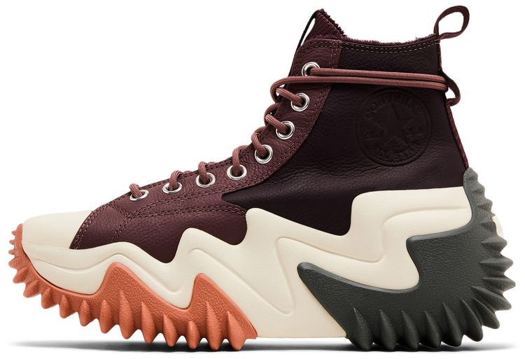 Converse Run Star Motion CX Platform Counter Climate High Black Cherry