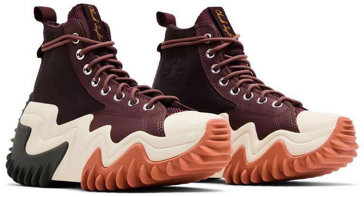 Converse Run Star Motion CX Platform Counter Climate High Black Cherry