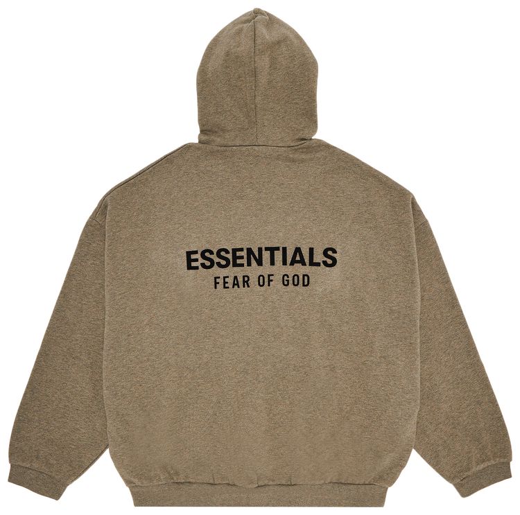 Fear of God Essentials Fleece Hoodie II Heather Grey