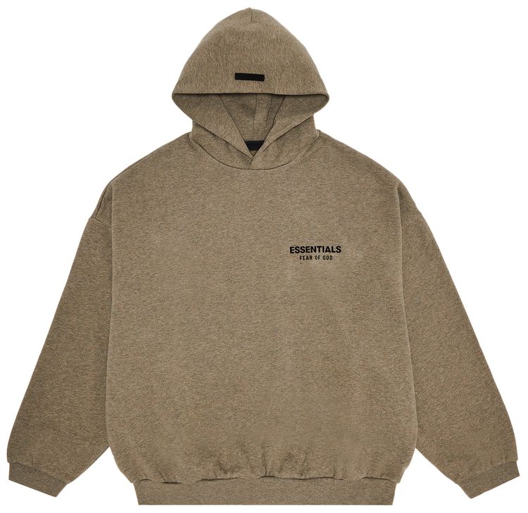 Fear of God Essentials Fleece Hoodie II Heather Grey