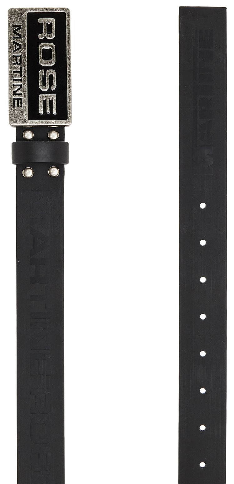Martine Rose Rubber Tyre Belt Black