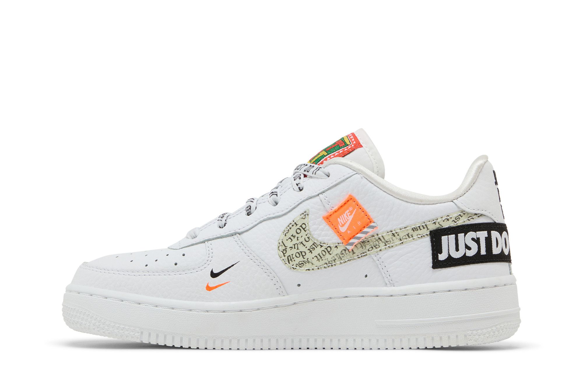靴 NIKE AIR FORCE 1 '07 PRM JDI (GS)23cm Authentic Rare Nike Air Force 1 '07 PRM JDI Trainers 'Just