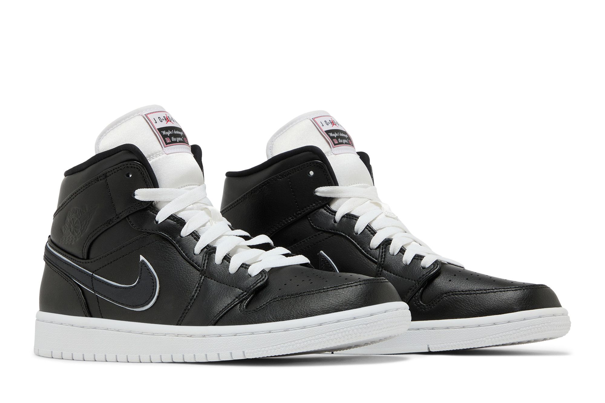 スニーカー NIKE Air Jordan 1 Mid \"Maybe I Destroyed The Game\" SS 19 Jordan 1 Mid Maybe I Destroyed The Game Men's - 852542-016 - US
