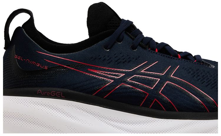 Asics Gel Nimbus 25 Midnight Electric Red