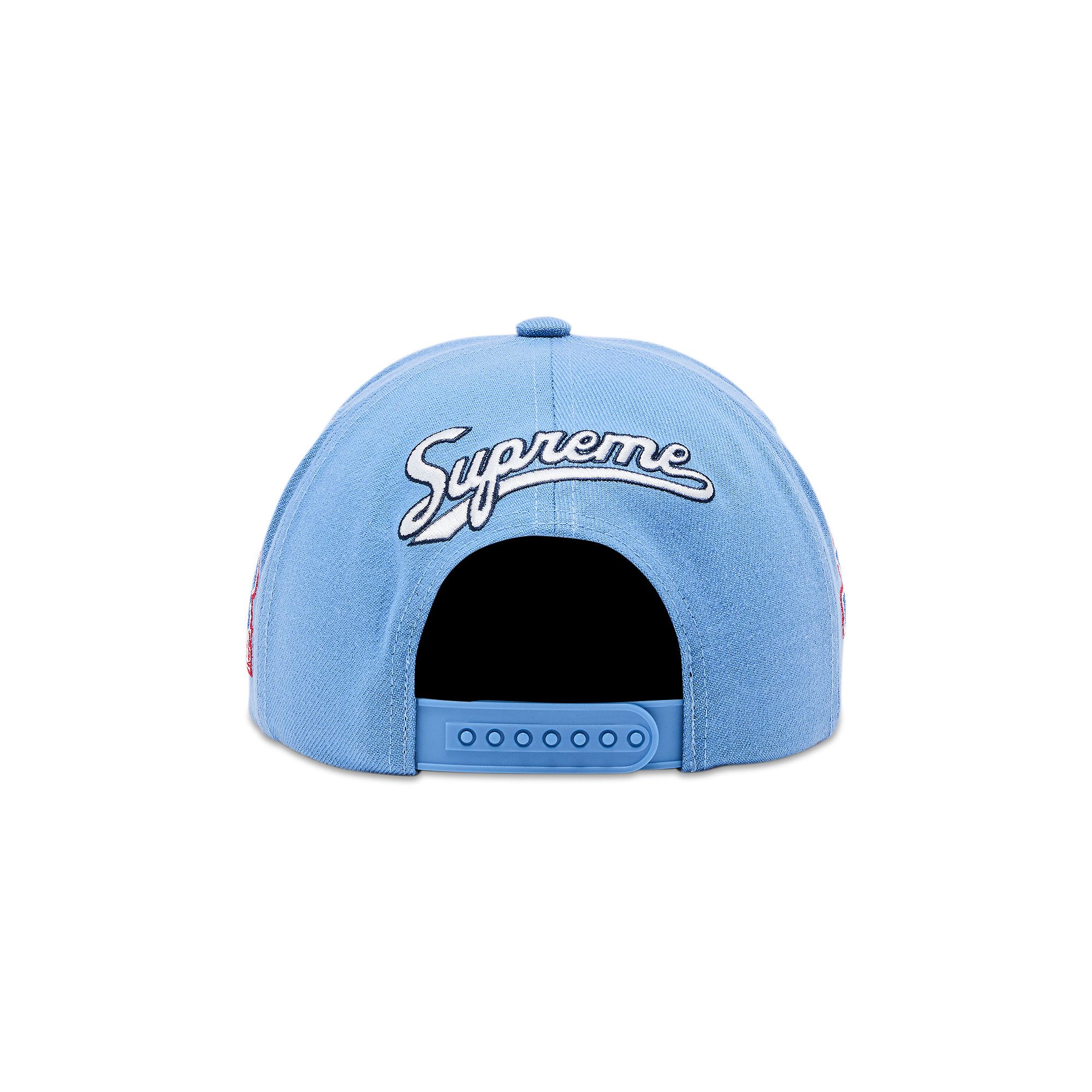 Buy Supreme World Famous S Logo 6-Panel 'Light Blue