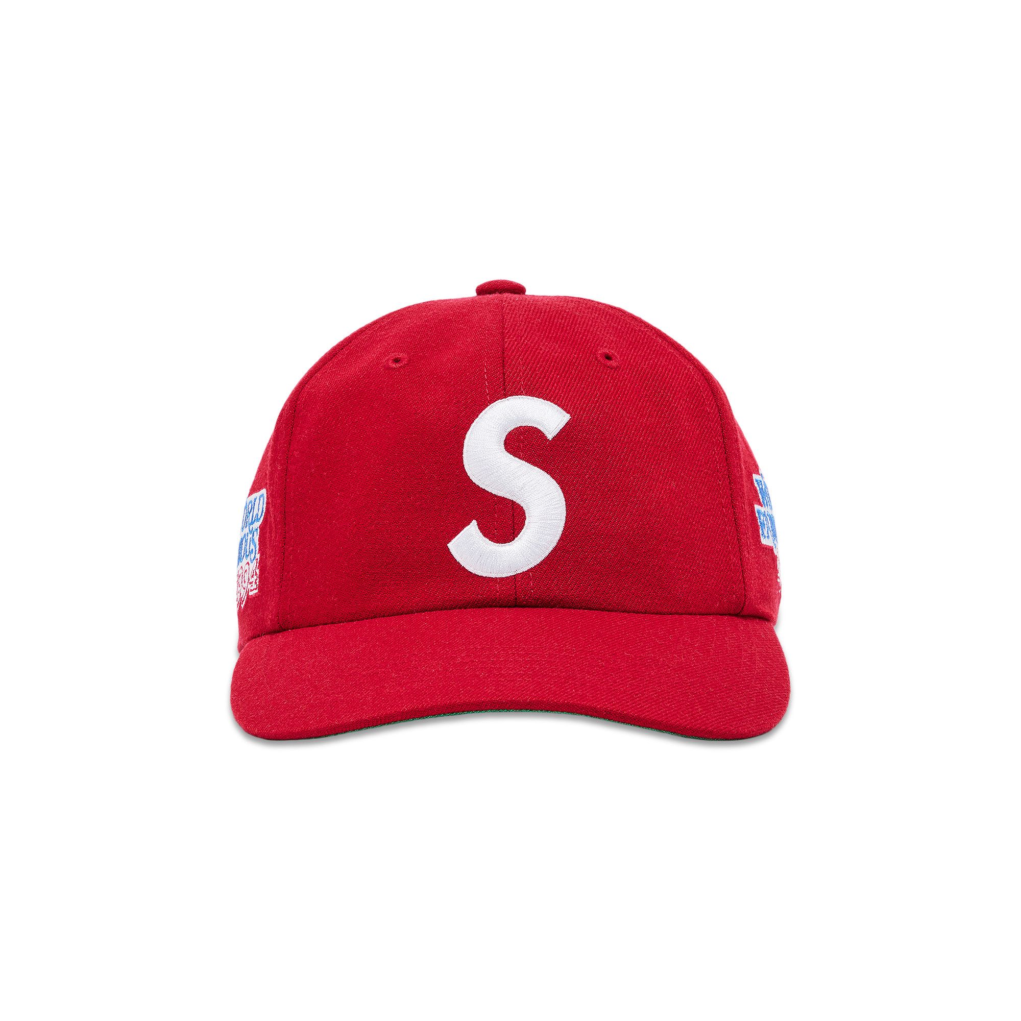 Supreme World Famous S Logo 6-Panel Red - SS25 - US