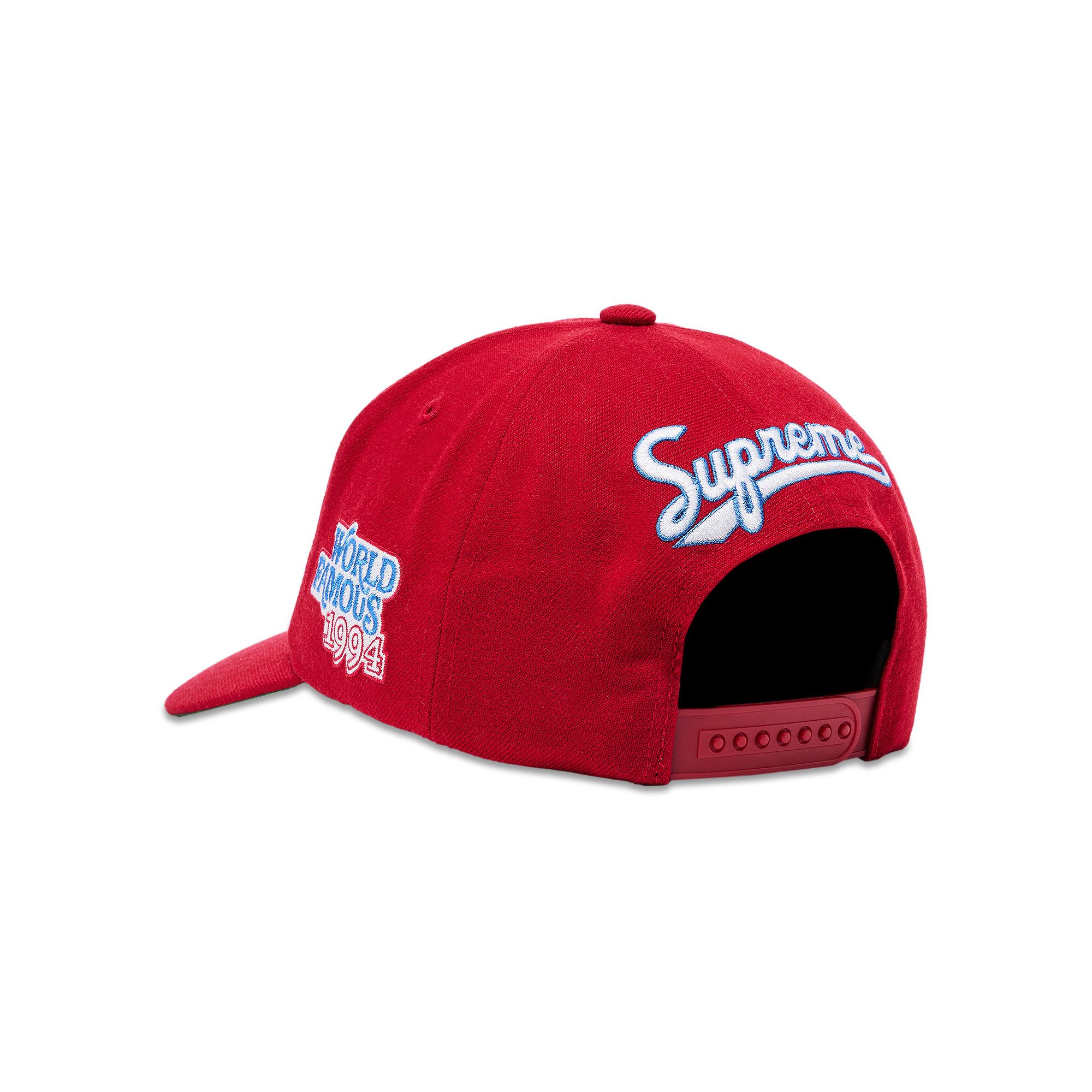 Buy Supreme World Famous S Logo 6-Panel 'Red' - SS25H23 RED
