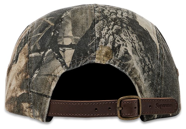 Supreme Washed Chino Twill Camp Cap Realtree Hardwoods Camo