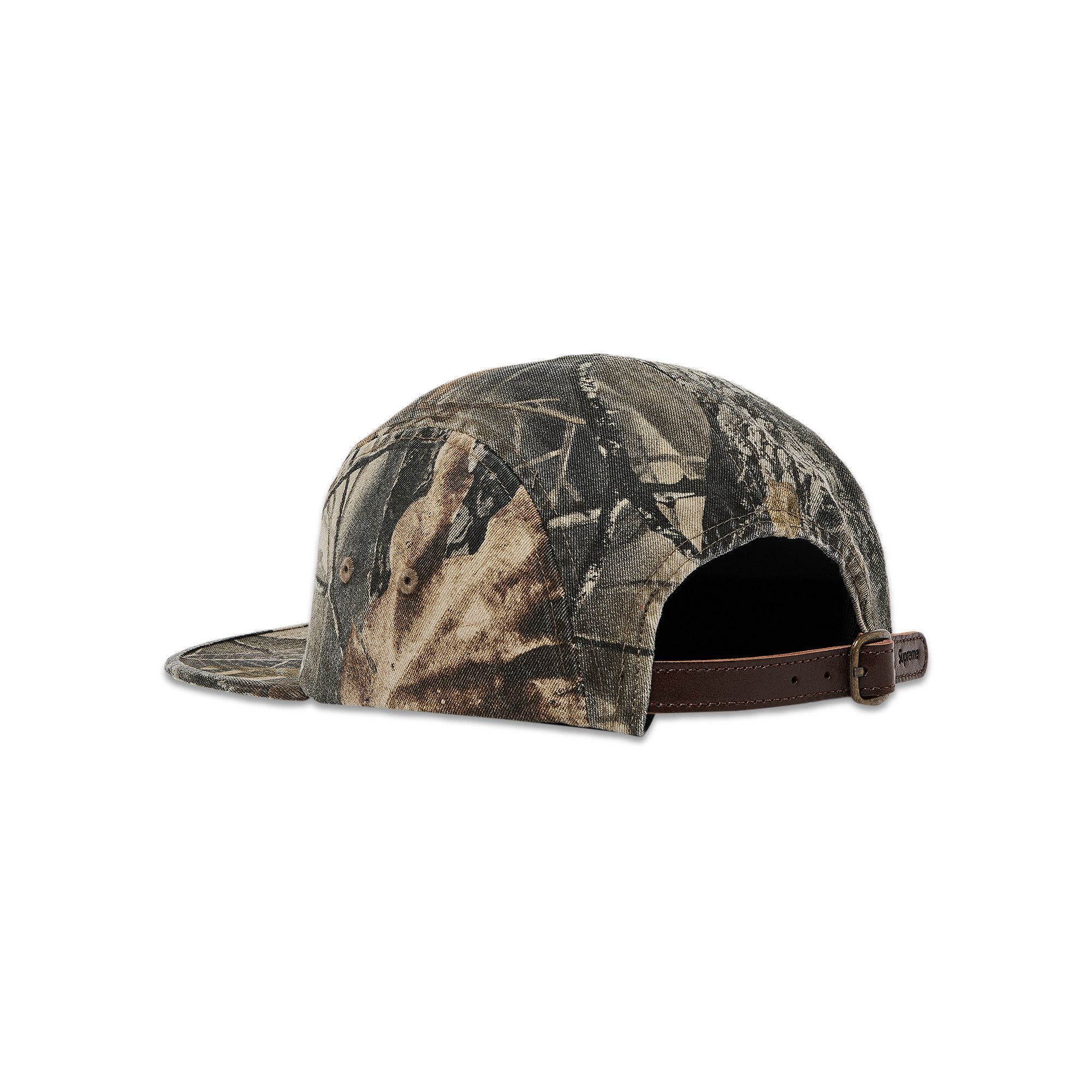 Buy Supreme Washed Chino Twill Camp Cap 'Realtree Hardwoods