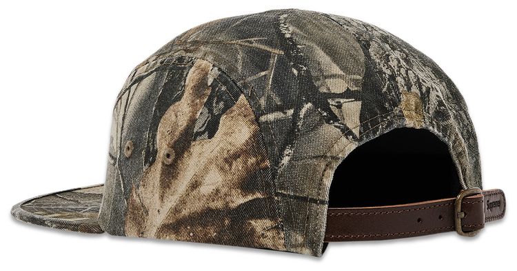 Supreme Washed Chino Twill Camp Cap Realtree Hardwoods Camo