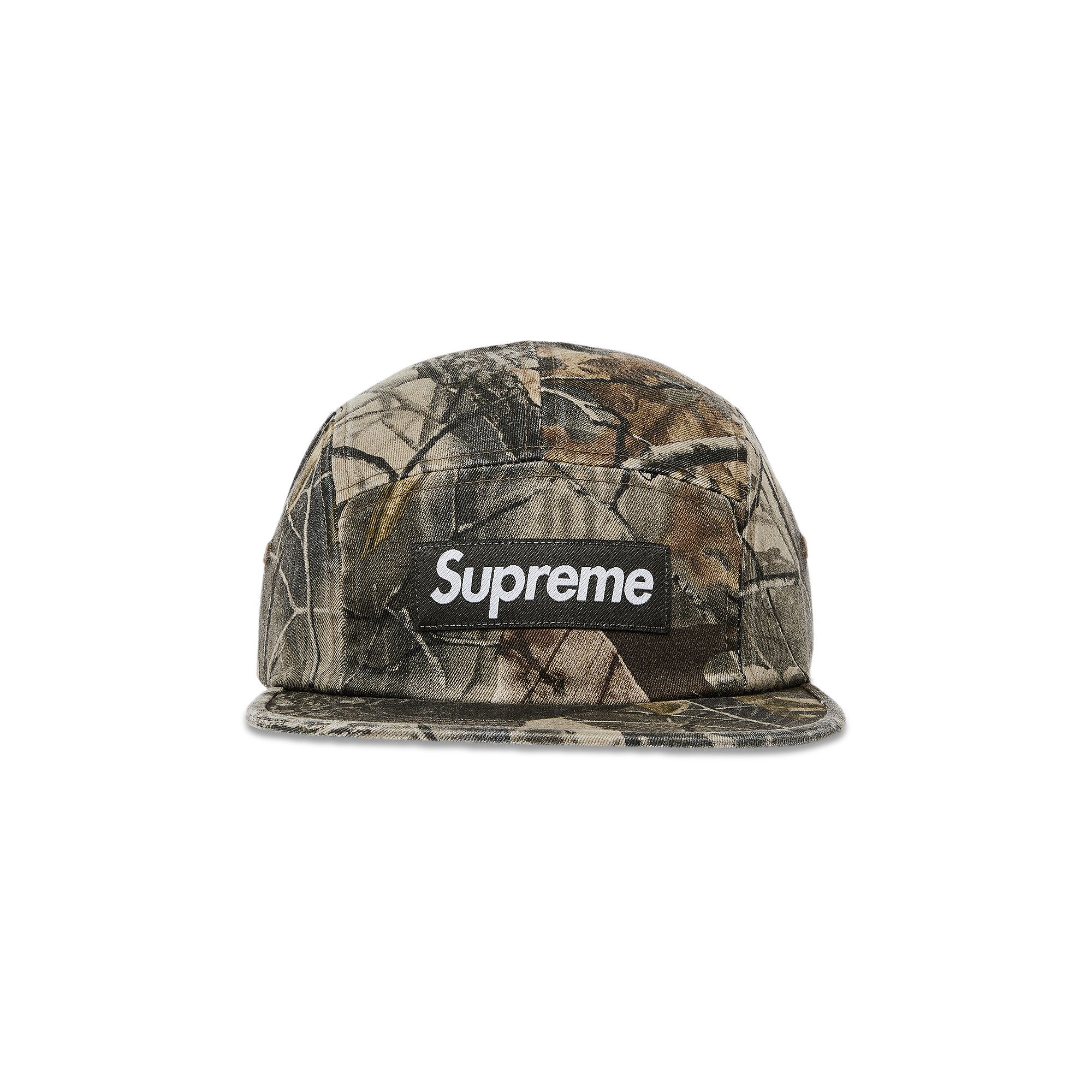 Buy Supreme Washed Chino Twill Camp Cap 'Realtree Hardwoods